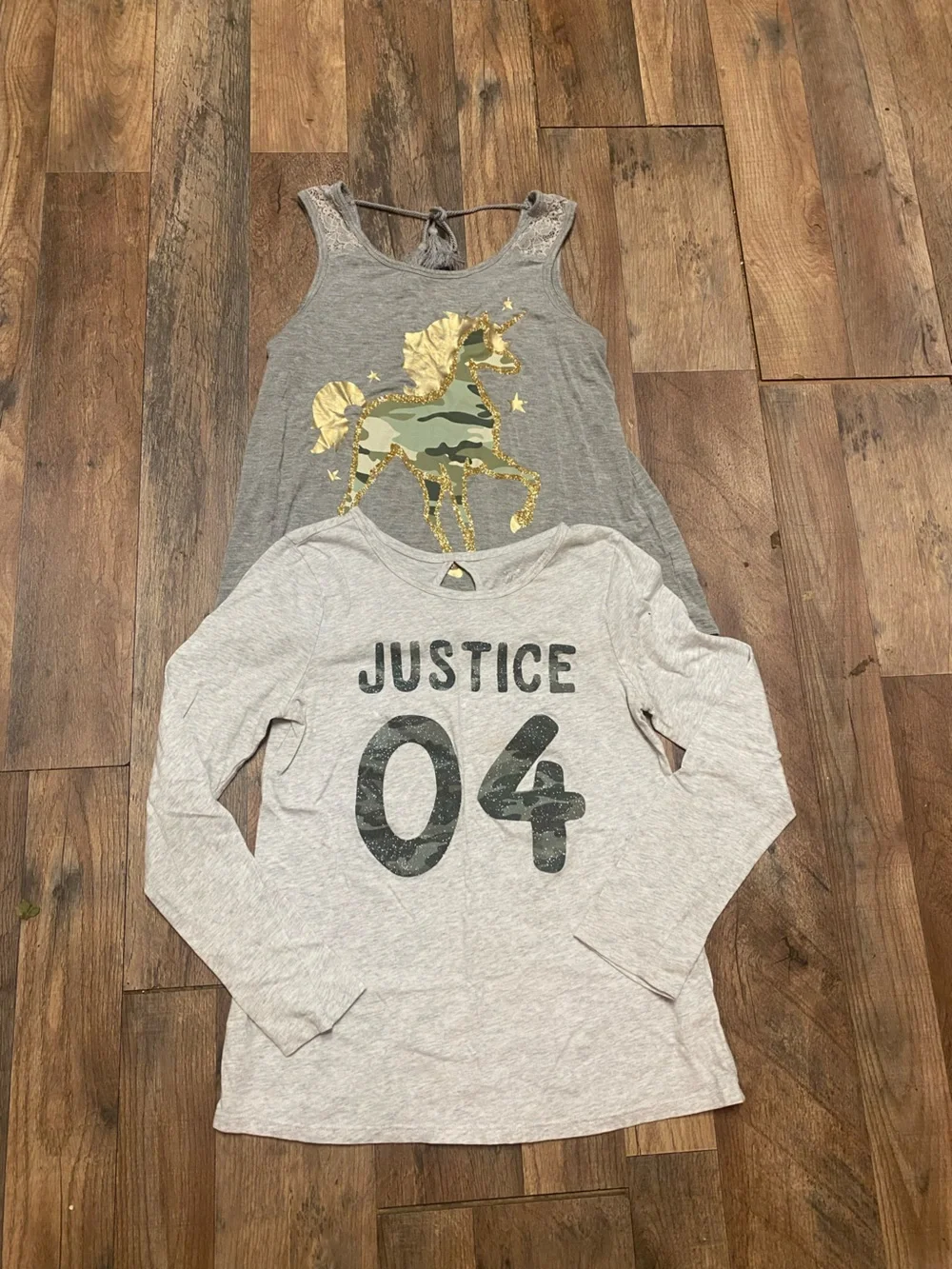 Justice Girls Tank Tops Bundle (2) | Size 12 |